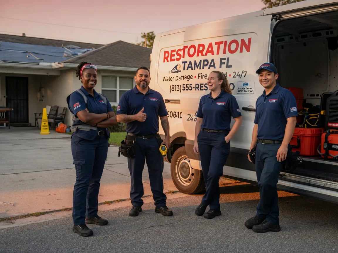 Water Damage Restoration company in Brownsville, TX